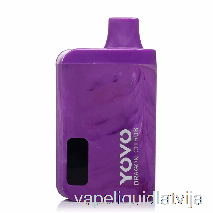 Yovo Jb8000 Vienreizējās Lietošanas Dragon Citrus Vape šķidrums